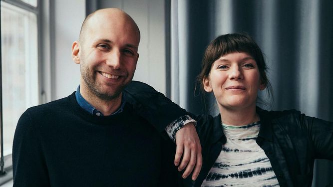 Jungs Jimmy Rodhelind, vd, och Ebba Grenninger, creative director & vice vd